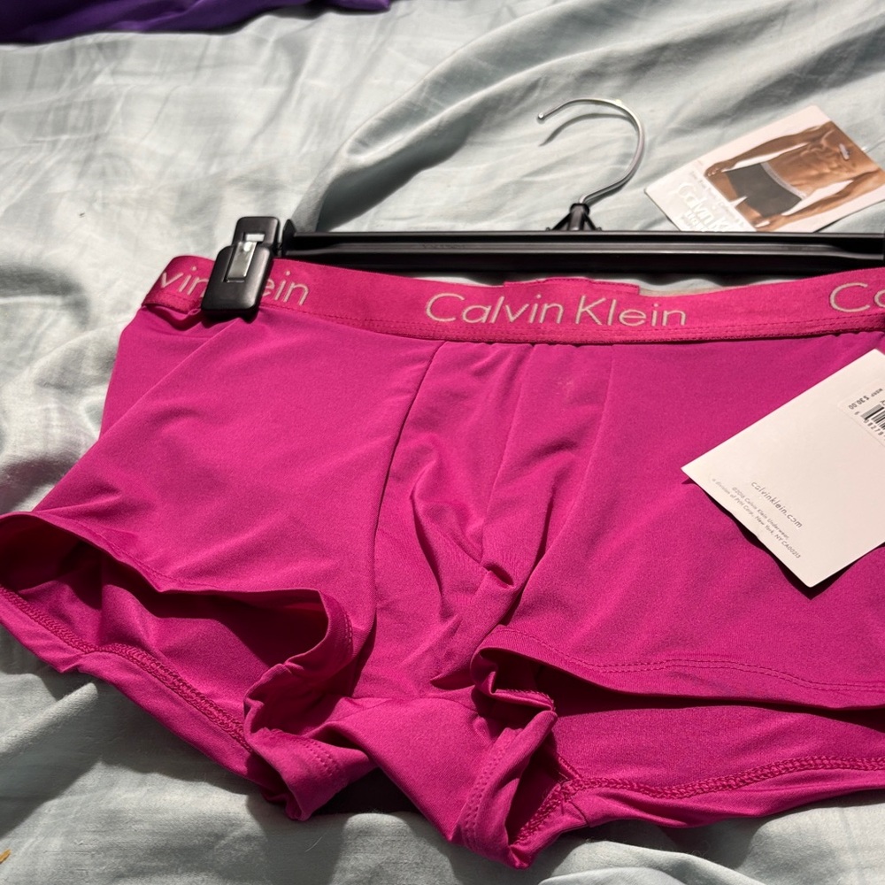 Calvin Klein Fuchsia Boxer Briefs